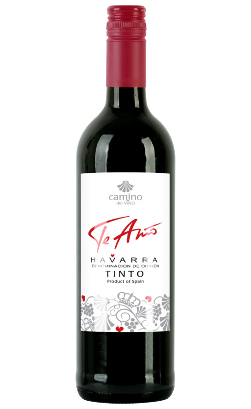 Camino del vino Te amo Tinto Navarra