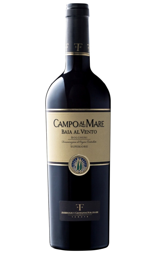 Campo Al Mare Baia al Vento Bolgheri Superiore 2015