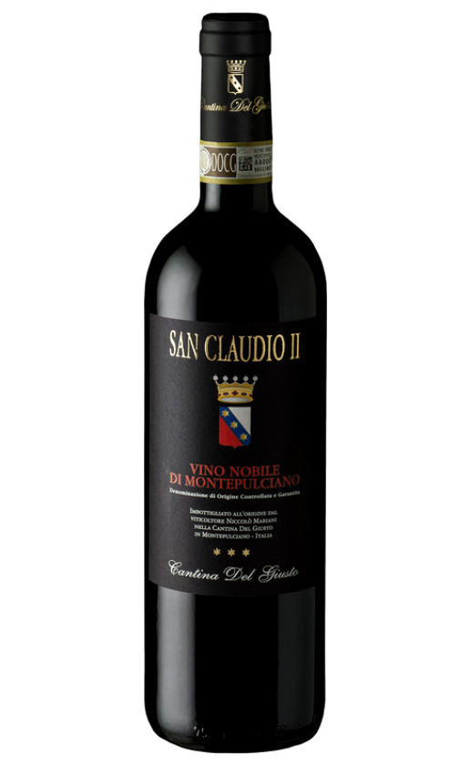 Cantina Del Giusto San Claudio II Vino Nobile di Montepulciano 2017