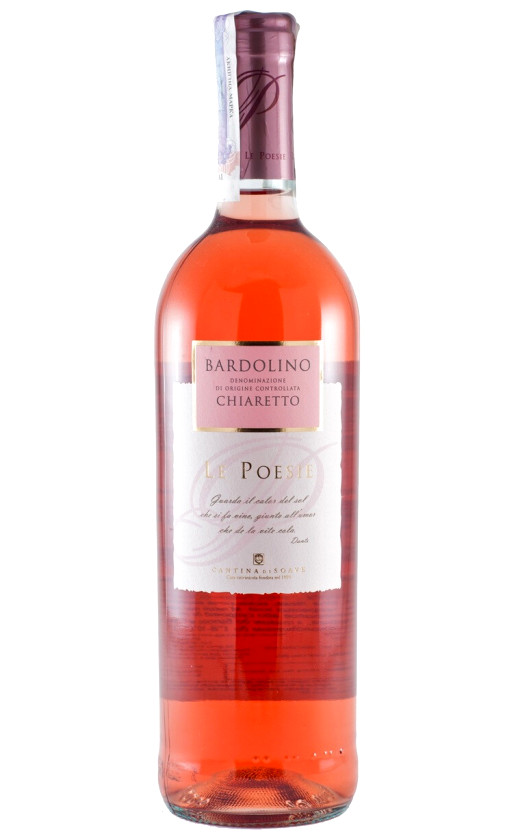 Cantina di Soave Le Poesie Bardolino Chiaretto