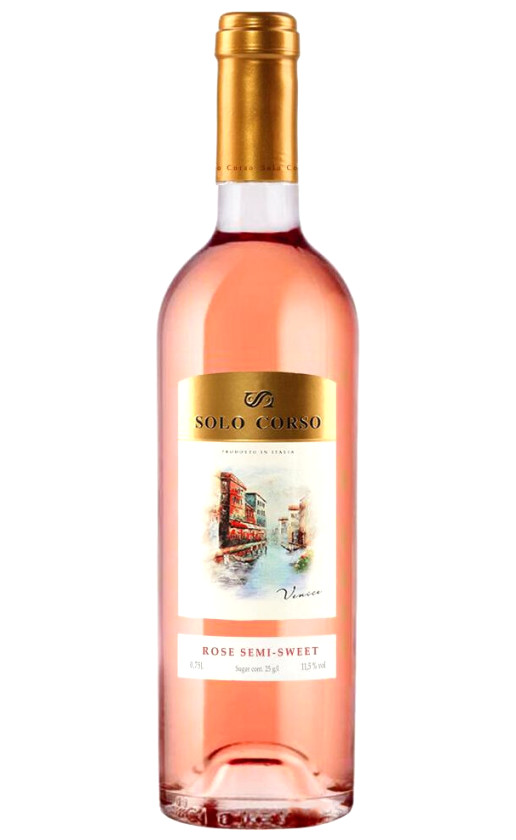 Cantina di Soave Solo Corso Rose Semi-Sweet