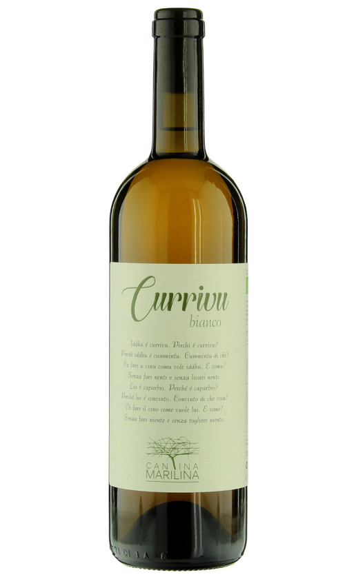 Cantina Marilina Currivu Bianco Terre Siciliane 2019