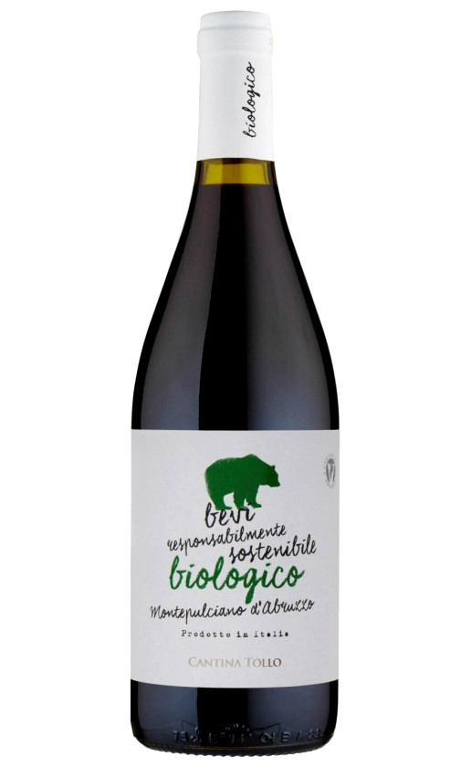 Cantina Tollo Biologico Montepulciano d'Abruzzo Label Animals