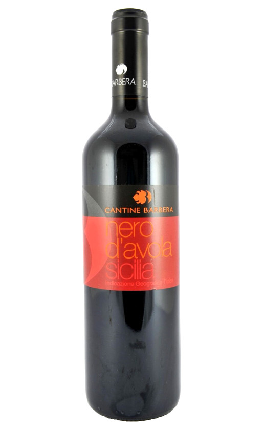 Cantine Barbera Nero d'Avola Sicilia 2013