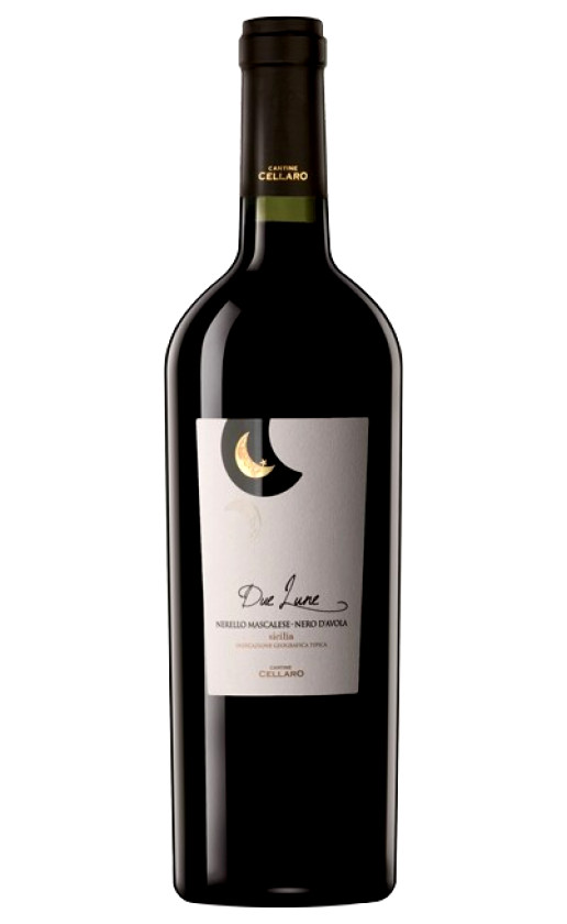 Cantine Cellaro Due Lune Nerello Mascalese-Nero D'Avola Sicilia 2019