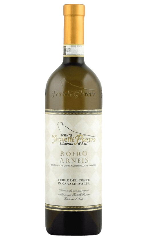 Cantine Povero Arneis Terre del Conte in Canale d'Alba Roero 2019