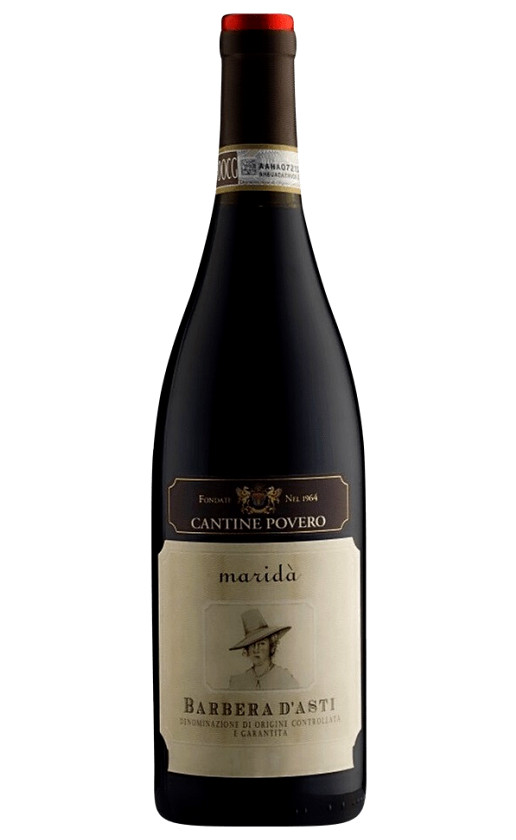 Cantine Povero Barbera d'Asti Marida 2017