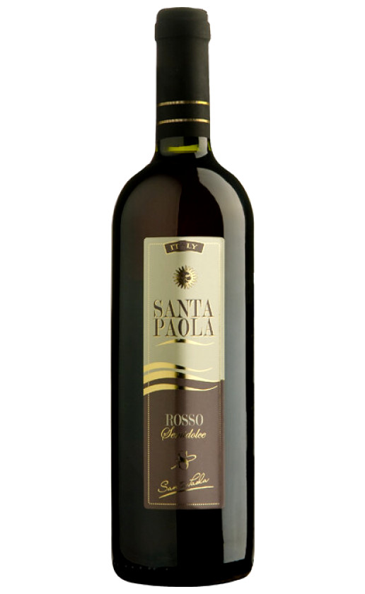 Cantine Soldo Santa Paola Rosso semidolce