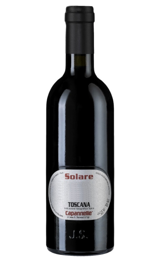 Capannelle Solare Vino da Tavola di Toscana Rosso Sangiovese 2007