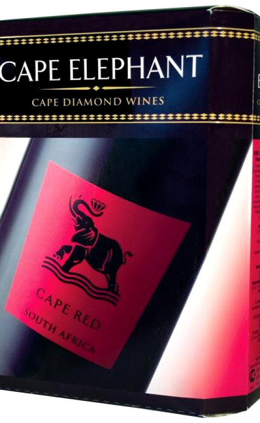 Cape Elephant Red bag-in-box