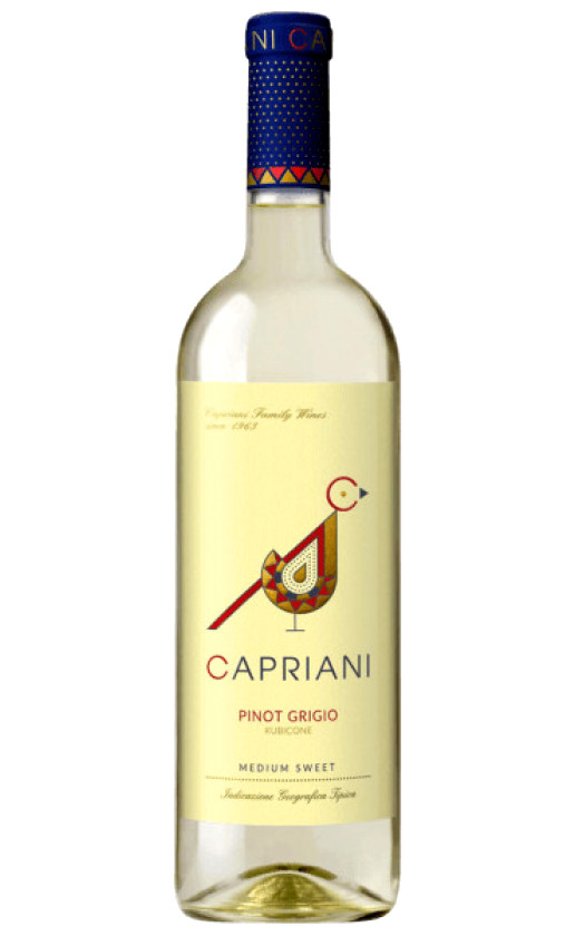 Capriani Pinot Grigio Medium Sweet Rubicone