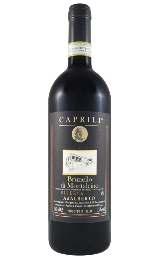 Caprili Brunello di Montalcino AdAlberto Riserva 2015