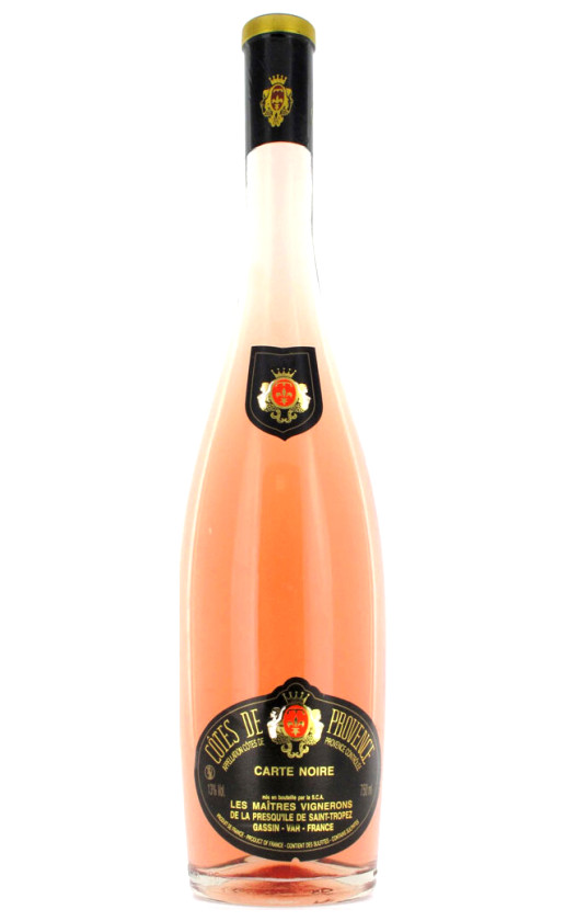 Carte Noire Rose Cotes de Provence АОC