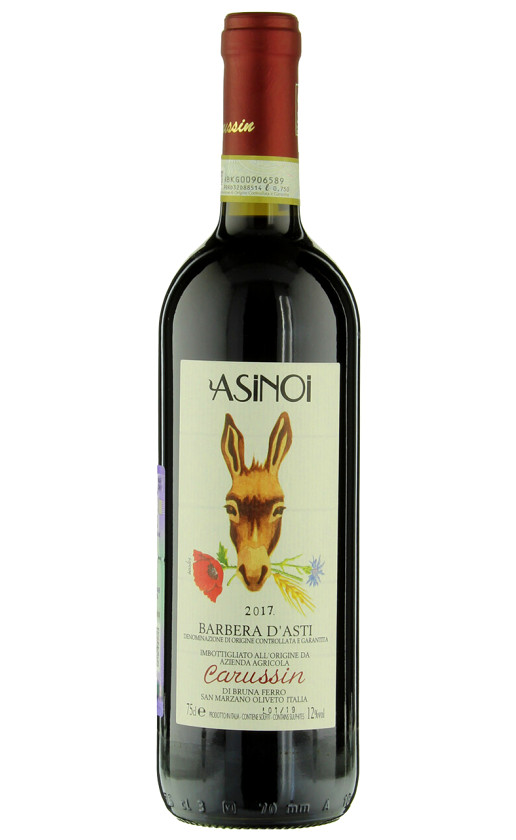 Carussin Asinoi Barbera d'Asti 2017