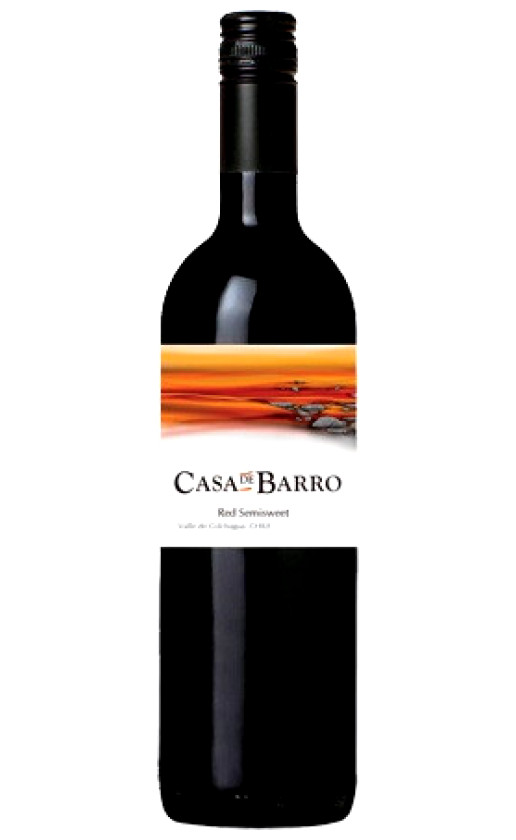 Casa de Barro Red Semisweet Valle de Colchagua
