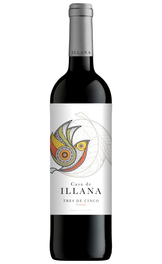 Casa de Illana Tres de Cinco Crianza Ribera del Jucar 2014
