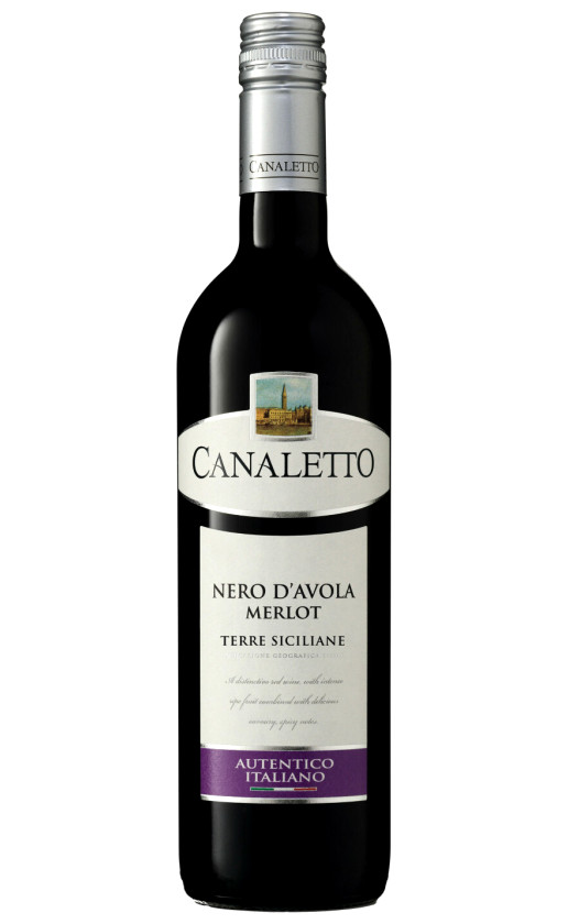 Casa Girelli Canaletto Nero d'Avola-Merlot Terre Siciliane 2013