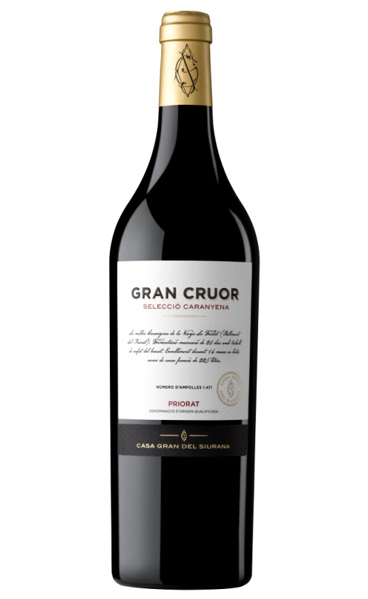 Casa Gran del Siurana Gran Cruor Seleccio Caranyena Priorat 2014