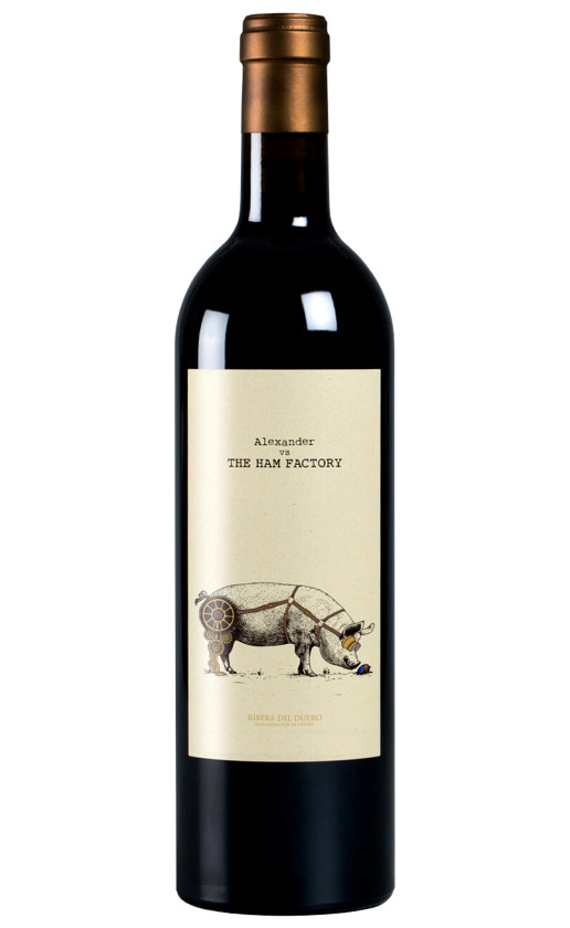 Casa Rojo Enologia Creativa Alexander vs The Ham Factory Ribera del Duero 2015