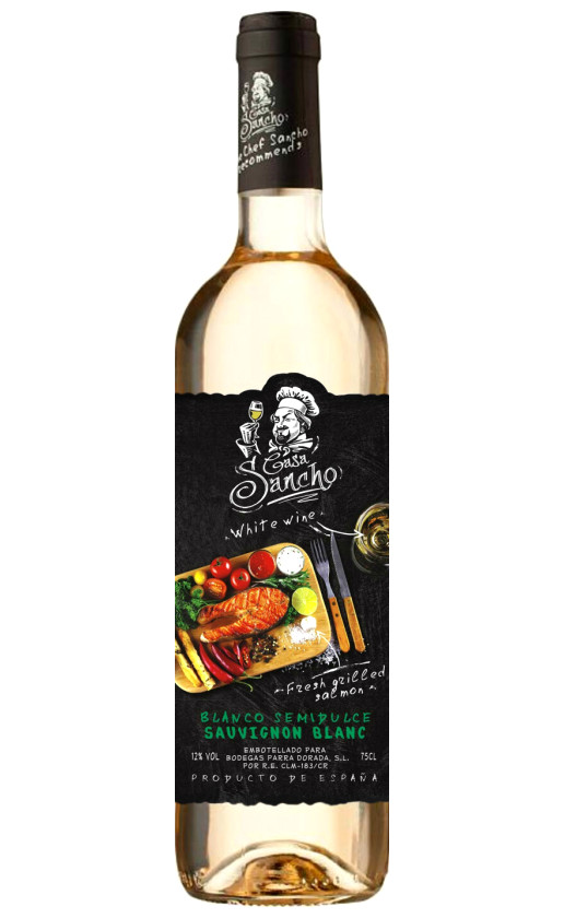 Casa Sancho Sauvignon Blanc Semidulce Tierra de Castilla