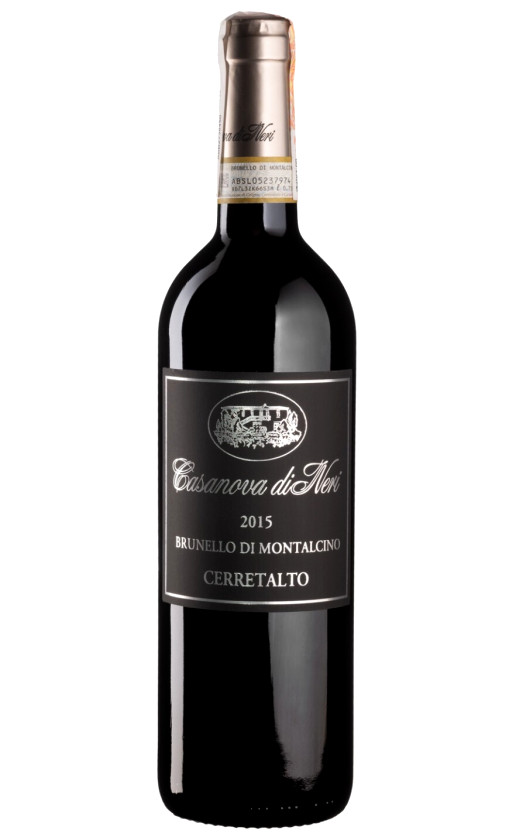 Casanova di Neri Brunello di Montalcino Cerretalto 2015