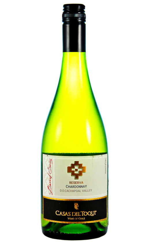 Casas del Toqui Barrel Series Reserva Chardonnay Cachapoal Valley 2017
