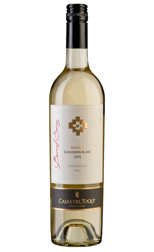 Casas del Toqui Barrel Series Reserva Sauvignon Blanc Leyda Valley 2015