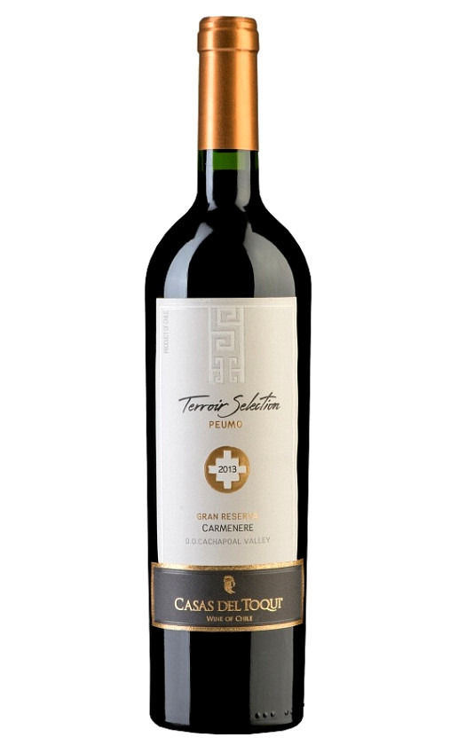 Casas del Toqui Terroir Selection Gran Reserva Carmenere Cachapoal Valley 2013