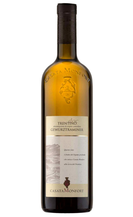Casata Monfort Gewurztraminer Trentino 2019