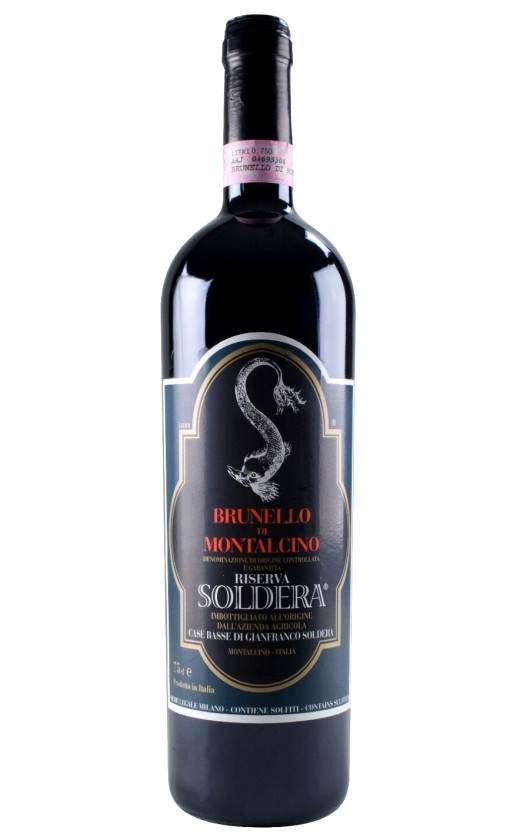 Case Basse Brunello di Montalcino Riserva Soldera 1986