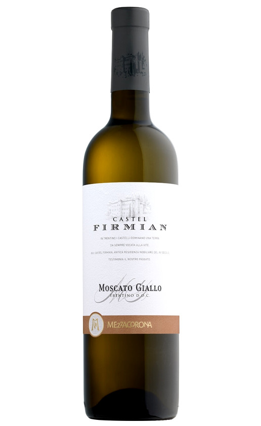 Castel Firmian Moscato Giallo Trentino