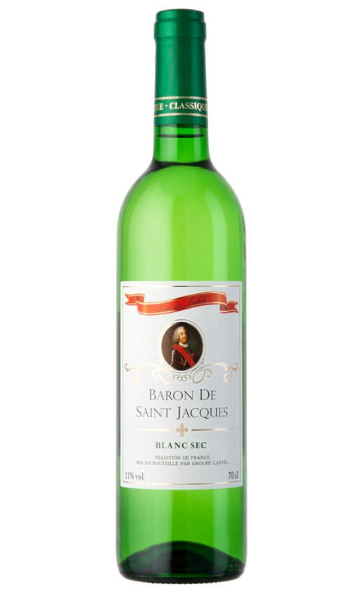Castel Groupe Baron De Saint Jacgues Blanc Sec