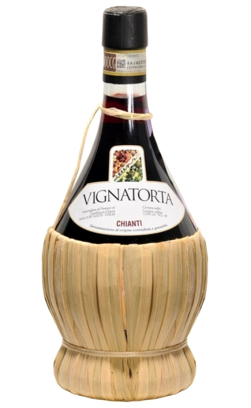 Castellare di Castellina Vignatorta Chianti 2017 in Fiasco