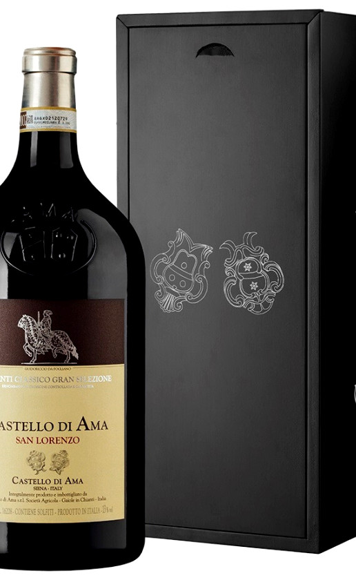 Castello di Ama San Lorenzo Chianti Classico Gran Selezione 2016 wooden box