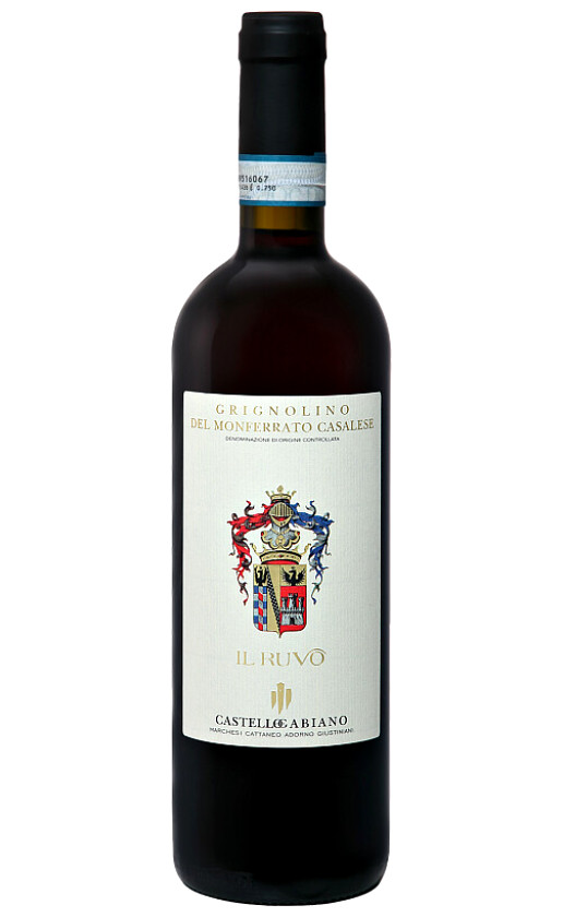 Castello di Gabiano Il Ruvo Grignolino del Monferrato Casaleze 2018