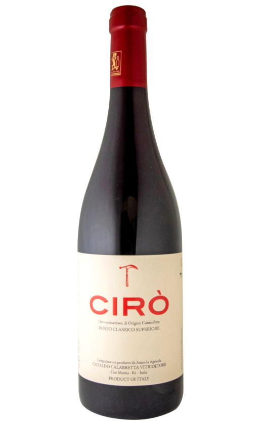 Cataldo Calabretta Ciro Rosso Classico Superiore 2018
