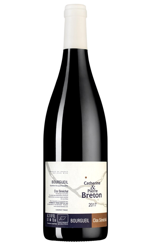 Catherine Pierre Breton Bourgueil Clos Senechal 2017