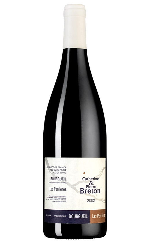Catherine Pierre Breton Bourgueil Les Perrieres 2002