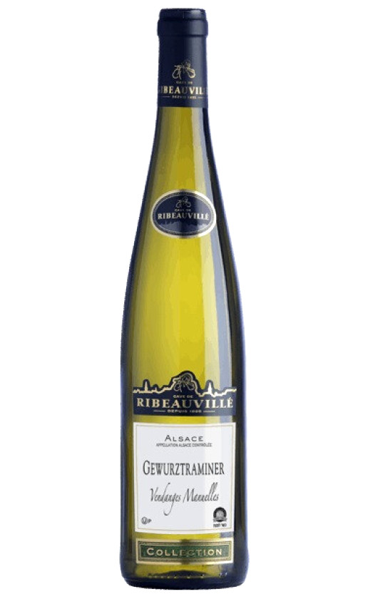 Cave de Ribeauville Gewurztraminer Vendanges Manuelles Alsace 2019