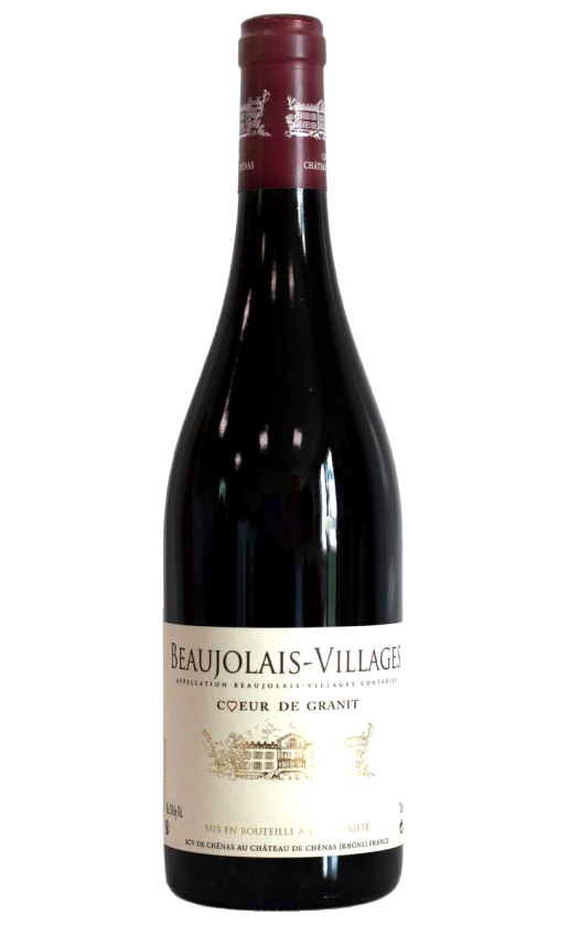 Cave du Chateau de Chenas Beaujolais Villages Coeur de Granit 2017