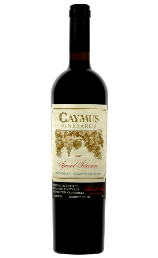 Caymus Special Selection Cabernet Sauvignon 2007