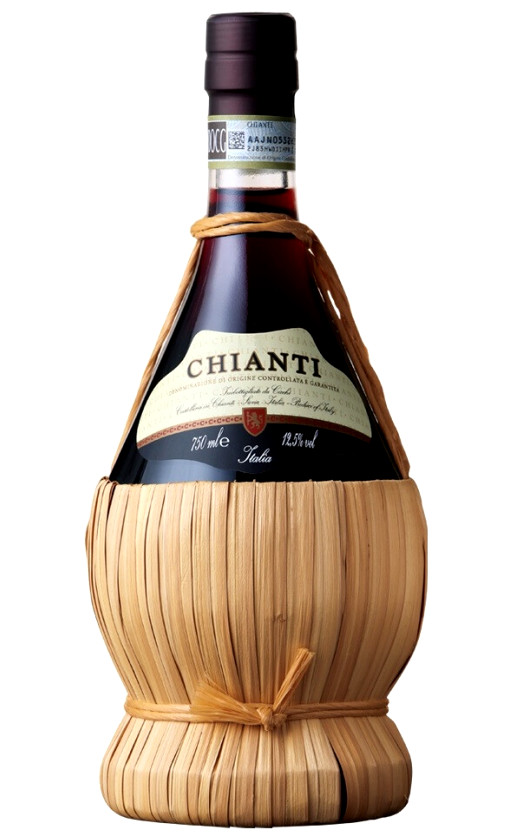 Cecchi Chianti in straw basket
