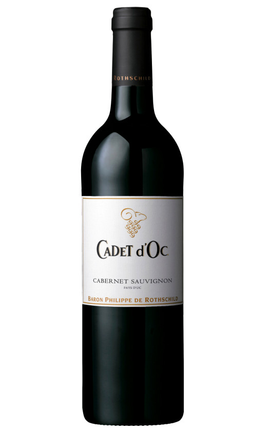 Cepages de Cadet d'Oc Cabernet Sauvignon Pays d'Oc