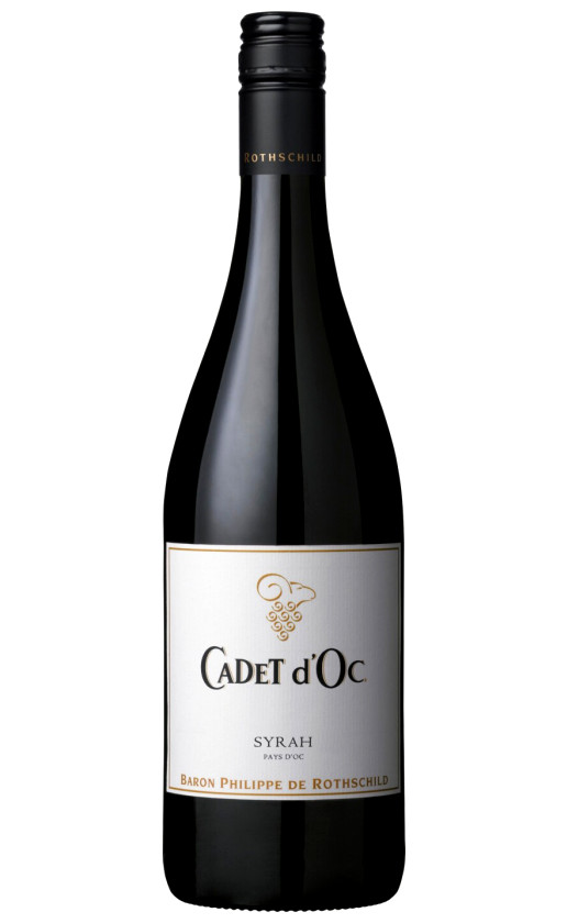 Cepages de Cadet d'Oc Syrah Pays d'Oc