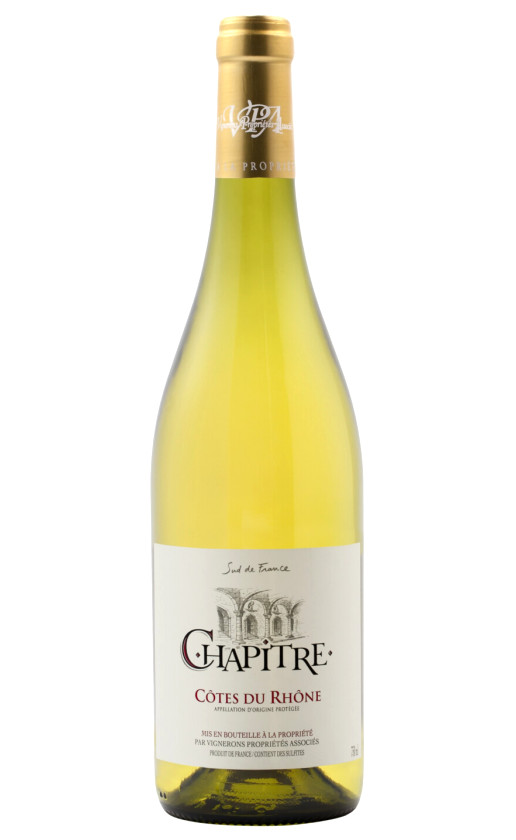 Chapitre Blanc Cotes du Rhone