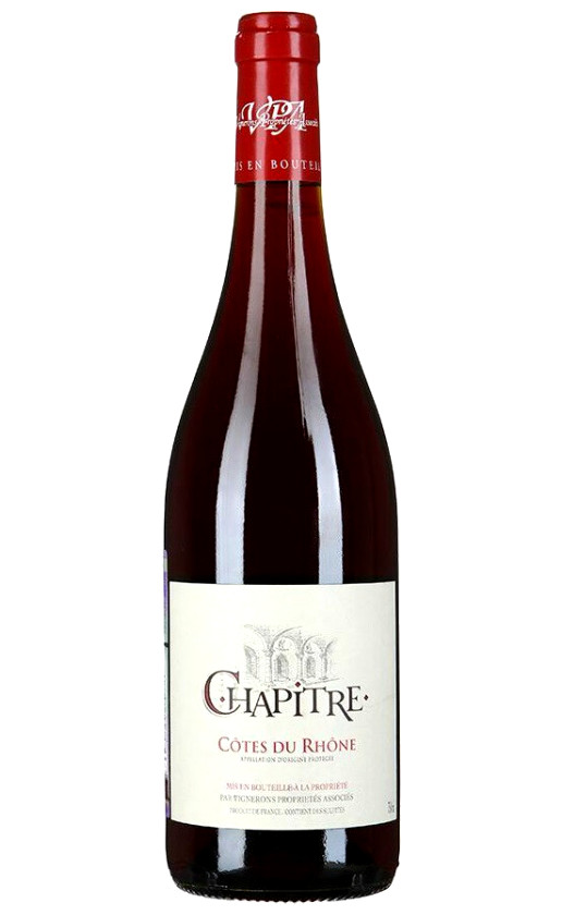 Chapitre Rouge Cotes du Rhone