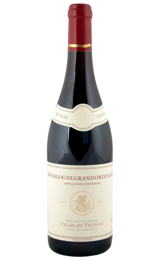 Charles Thomas Bourgogne Grand Ordinaire 2010
