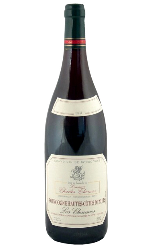 Charles Thomas Bourgogne Hautes-Cotes de Nuits Chaumes 2009