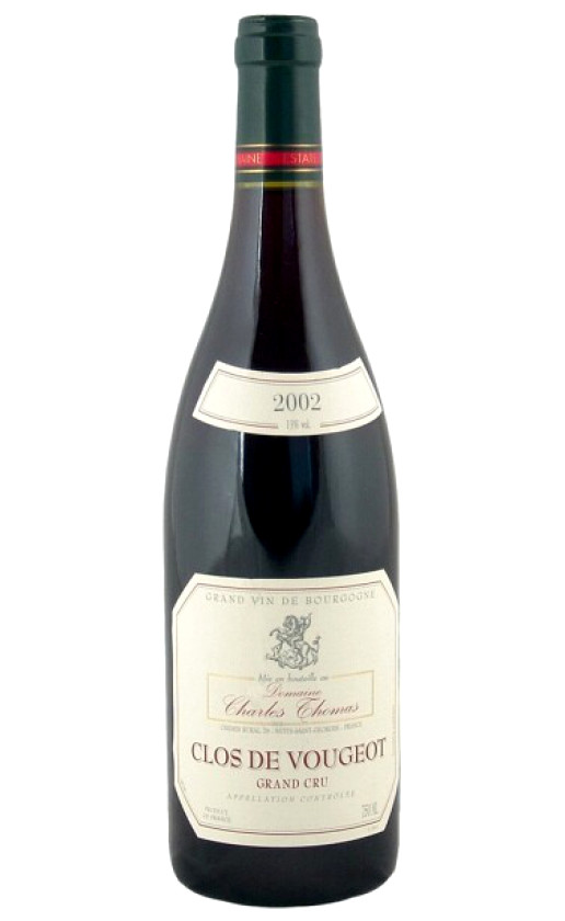 Charles Thomas Clos de Vougeot Grand Cru 2002