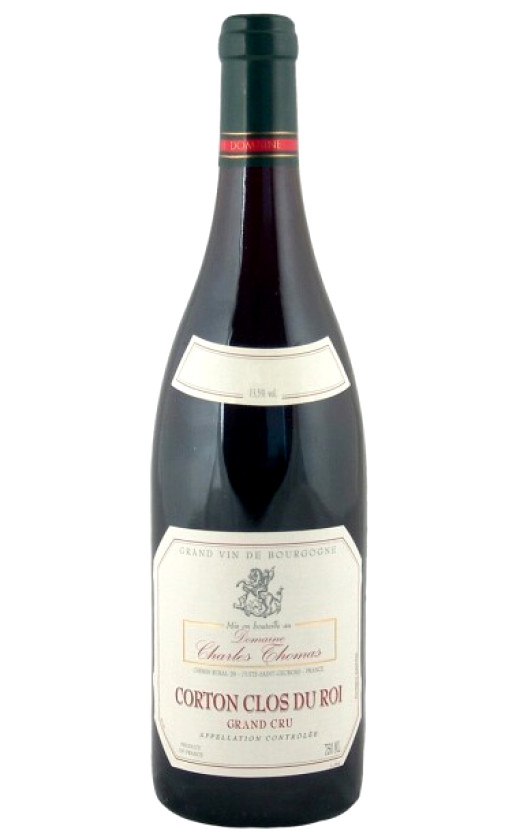 Charles Thomas Corton Clos du Roi Grand Cru 2001